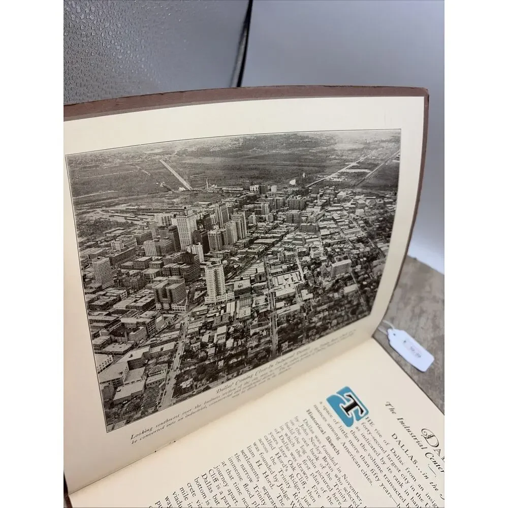 Vtg Pamphlet Dallas Industrial Ctr Of The SW Featuring Dallas Copyright 1928